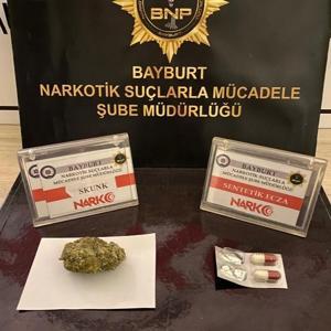 Bayburtta uyuşturucu madde ele geçirildi