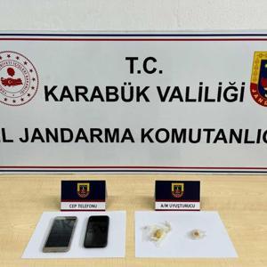 Karabükte uyuşturucu operasyonunda 2 zanlı yakalandı
