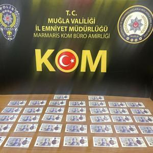 Marmaris’te sahte dövizle alışveriş yapan turist, sınır dışı edildi