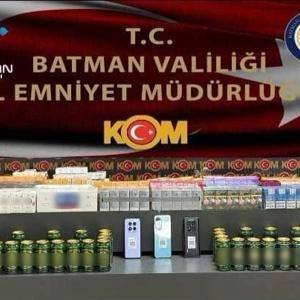 Batmanda kaçakçılığa 10 gözaltı