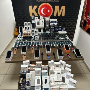 Karabükte gümrük kaçağı elektronik ürünler ele geçirildi