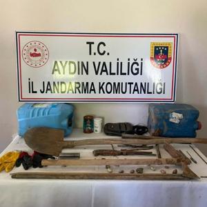 SİT alanında kaçak tarihi eser kazısına 5 gözaltı