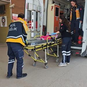 Bursada pencereden düşen çocuk yaralandı
