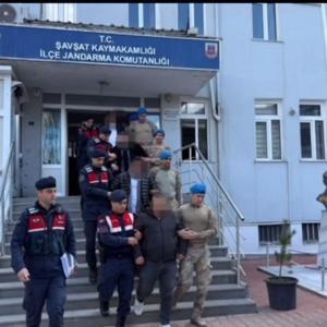 Artvin’de silah kaçakçılığı operasyonunda 9 kişi yakalandı