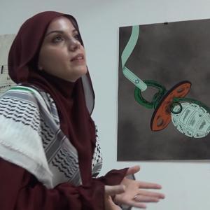Emzik, biberon ve çıngıraklarla Gazzedeki çocuk ölümlerine dikkat çektiler