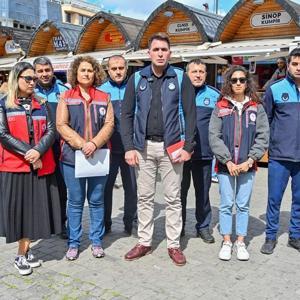 Beşiktaş’taki denetimde kumpir satan 4 işletme kapatıldı