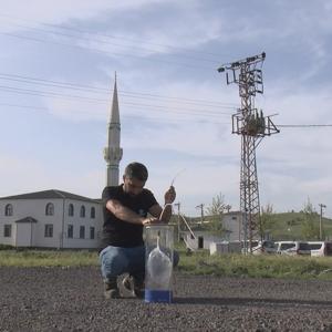 Bingölde, yoğun koku yayan bir firma ve çevresinde emisyon ölçümü yapıldı