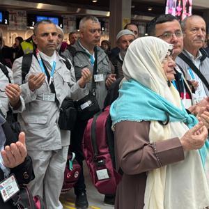 Ordudan ilk hac kafilesi dualarla uğurlandı