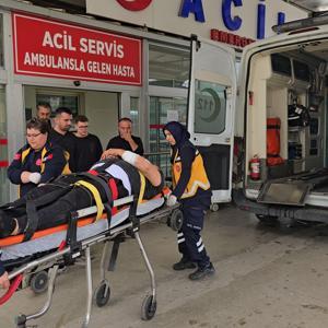 Kontrolden çıkan otomobil takla attı: 4 yaralı