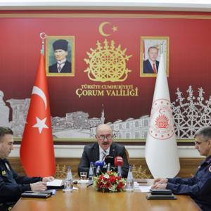 Çorumda kişilere ve mal varlığına karşı işlenen suçlar azaldı