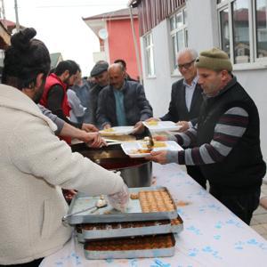 Taşova‘da afet kurbanı kesildi