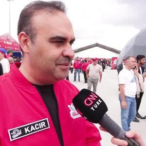 Bakan Kacır TEKNOFESTte cnn türke konuştu: Yolumuz uzun, hedeflerimiz iddialı
