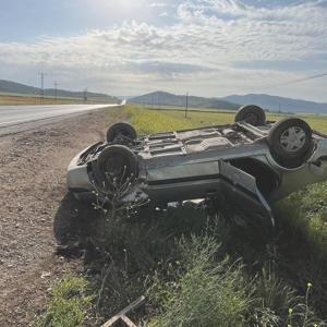 Gaziantep’te otomobil şarampole devrildi: 4 yaralı