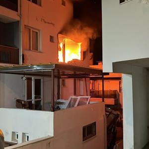 Aydın’da bir evin mutfağında patlamanın ardından yangın çıktı: 1 yaralı