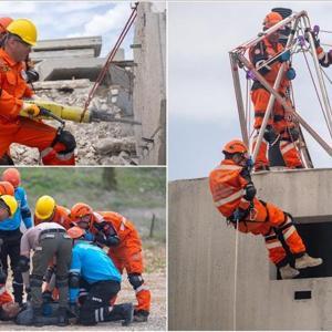 TSKdan nefes kesen deprem tatbikatı