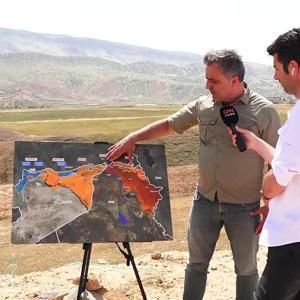 CNN TÜRK PKK kamplarına yakın bölgede