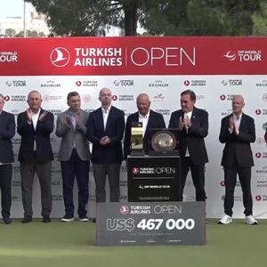 Turkish Airlines Open Golf Turnuvası sona erdi