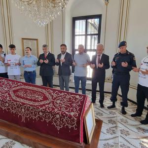 Kütahya’da  Hayme Ana türbesinden, Atatürk Anıtı’na gençlik yürüyüşü