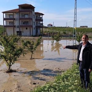 Kayseride sağanak nedeniyle tarım arazileri zarar gördü