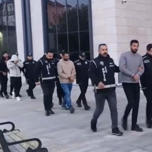 Gökçeadada 2 aileye nitelikli yağma operasyonu; 13 gözaltı