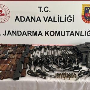 Ceyhanda tabanca imalatı yapılan atölyeye baskın