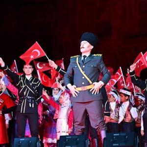 Aspendosta Gençlik ve Spor Gösterisi