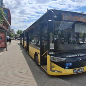 Bursa Büyükşehir Belediyesinde Grev Başladı