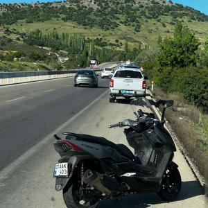 Afyonkarahisarda motosiklet kazası: 1 ölü, 1 yaralı