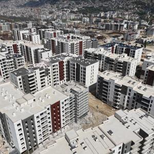 Hatay’da TOKİ konutları yükseliyor