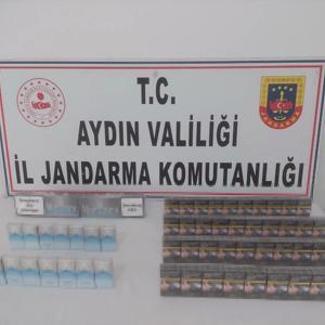 Aydında 114 paket kaçak sigara yakalandı