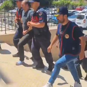 İzmirde 124 yıl 9 ay hapisle aranan firari hükümlü saklandığı köy evinde yakalandı