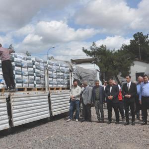 İslahiye’de 9 ton soya tohumu dağıtıldı