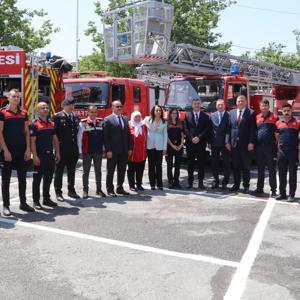 Burdurda bayramlaşma töreni