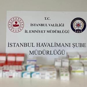 İstanbul Havalimanında sahte ilaç operasyonu