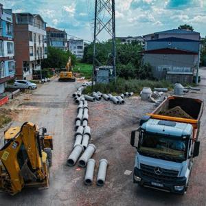 Bursada,  2 mahallede alt yapı çalışmalarında sona gelindi
