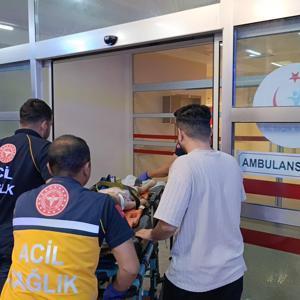 Adıyamanda Yüksekten Düşen Çocuk Yaralandı