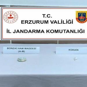 Erzurumda uyuşturucu operasyonlarında 2 zanlı tutuklandı
