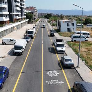 Efelerde yenilenen 3. Cadde, tekrar trafiğe açıldı