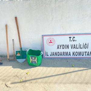 Aydında SİT alanında kaçak tarihi eser kazısına 6 gözaltı