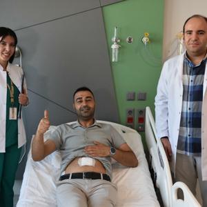 Yeni nesil yöntemle apandisit ameliyatı sonrası ertesi gün işine döndü