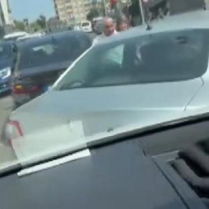 İstanbul- Ataşehirde karı-koca trafikte tartıştığı sürücüye saldırdı; kaçmaya çalışan sürücü kaza yaptı
