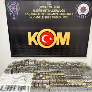 Şırnakta kaçakçılık operasyonlarında 41 gözaltı