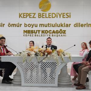 Evlenecek Gençleri Destekleme Projesinde nikahlar kıyıldı