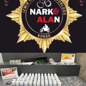 İzmirde Uyuşturucu Operasyonu: 13 Tutuklama