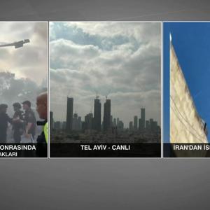 İrandan İsraile misilleme | CNN TÜRK Muhabiri saldırı anını anlattı: DEPREM GİBİ SARSILDIK