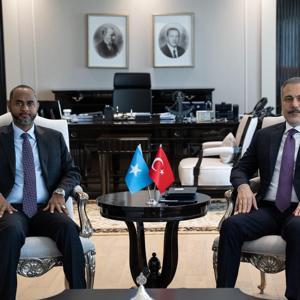 Bakan Fidan, Somalili Bakanla görüştü