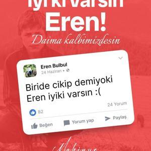 Bakan Göktaştan, İyi ki varsın Eren paylaşımı