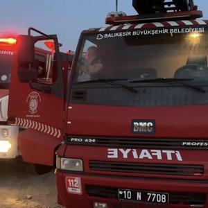 Zeytinlik yangını çıktı: ormana sıçramaması için müdahale sürüyor