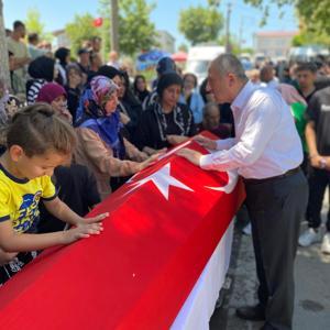 Kanserden ölen uzman jandarma, askeri törenle toprağa verildi