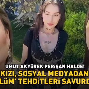 Umut Akyürek perişan halde Kızı yine madde kullanmaya başladı Sosyal medyadan ölüm tehditleri savurdu
